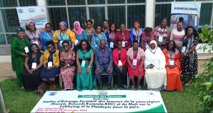 Photo de l'activité : Atelier régional sur le lobbying et le plaidoyer pour les femmes d'Afrique de l'Est et du Mali.