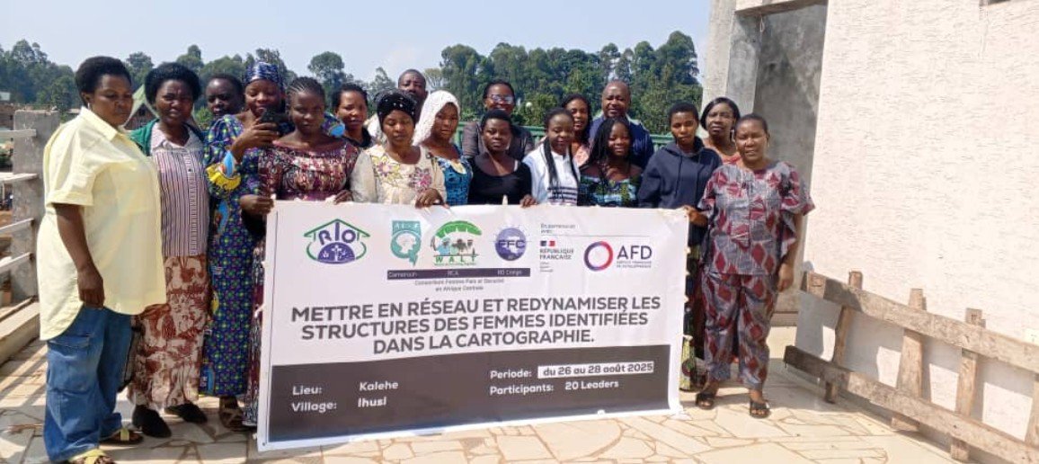 Photo de l'activité : Les structures féminines de paix mises en réseau grâce au RIO