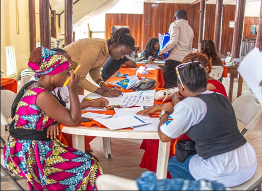 Photo de l'activité : Formation en médiation et VBG pour jeunes femmes à Goma.