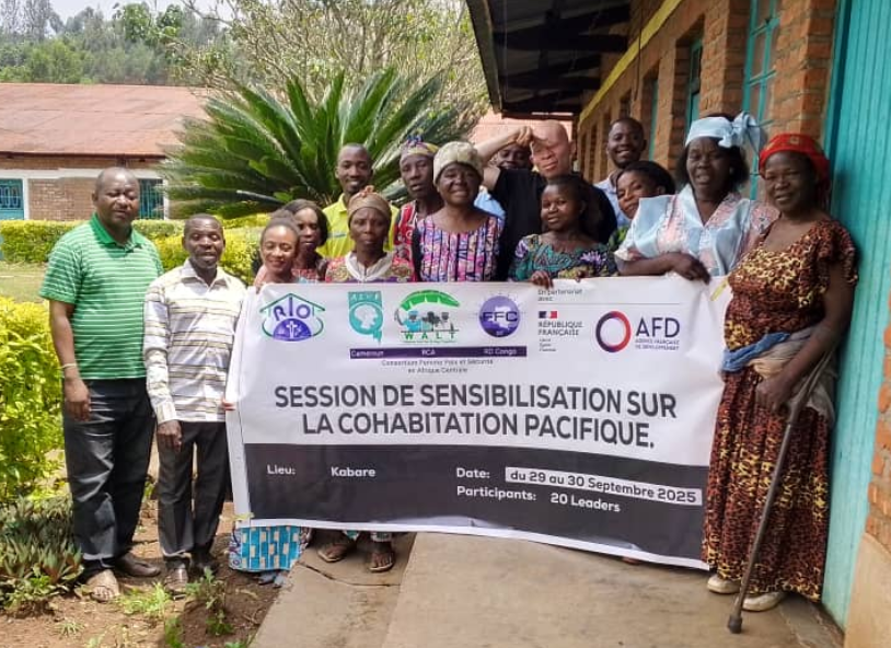 Photo de l'activité : Bâtir la Paix : Une session de sensibilisation pour 20 leaders de Kabare et Kalehe.